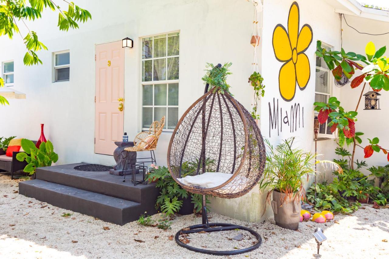 Home Midtown Miami - Wynwood Area With Backyard - Art District Near To Beach Eksteriør billede