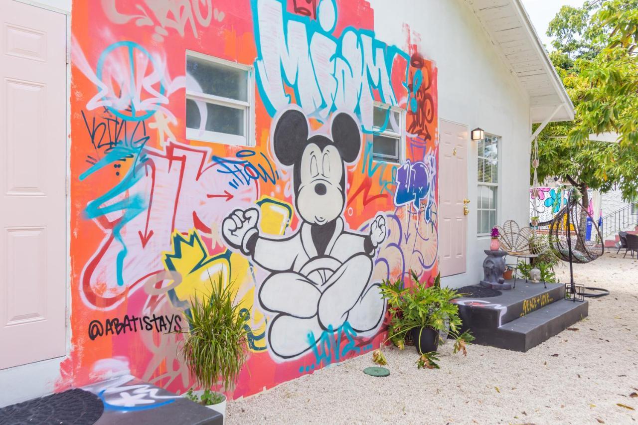 Home Midtown Miami - Wynwood Area With Backyard - Art District Near To Beach Eksteriør billede